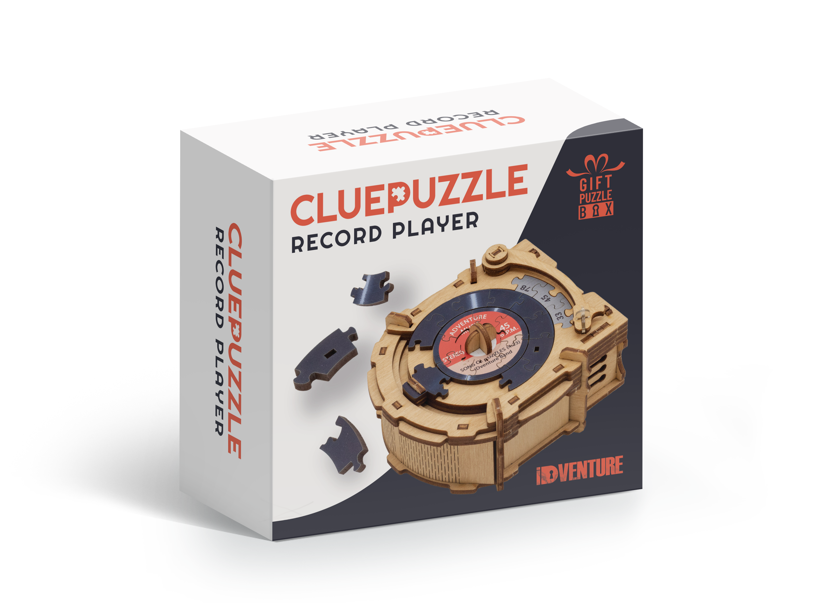 Rätselspiel Cluepuzzle Record Player
