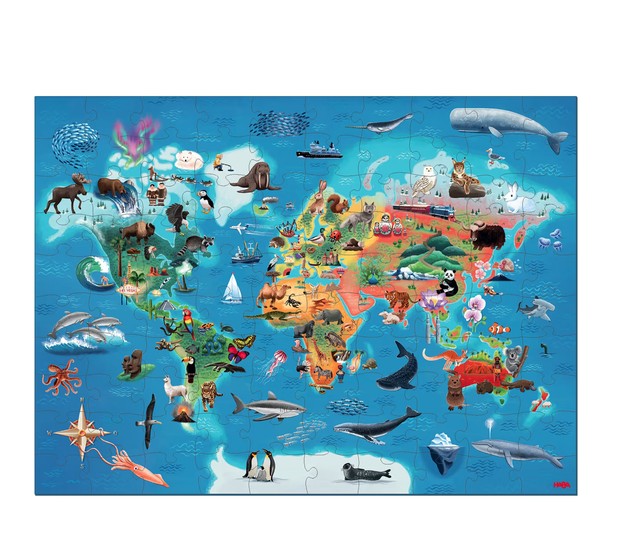 Haba Puzzle Weltkarte