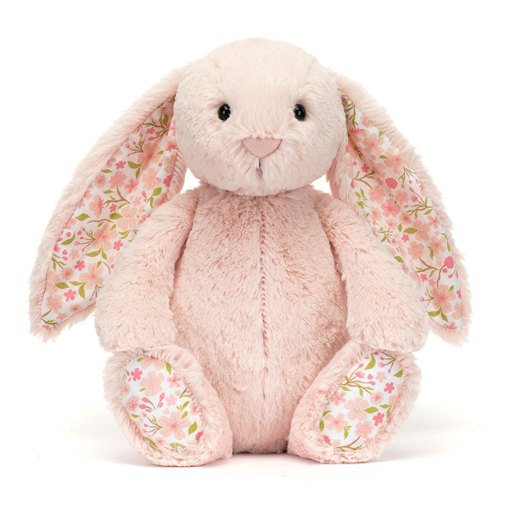 Jellycat Stofftier Blossom Blush Bunny 'Cherry' Little Plüsch Hase Kirschblüten klein