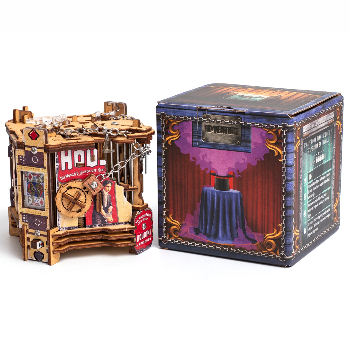 Rätselspiel Cluebox - Houdini´s Magic Escape