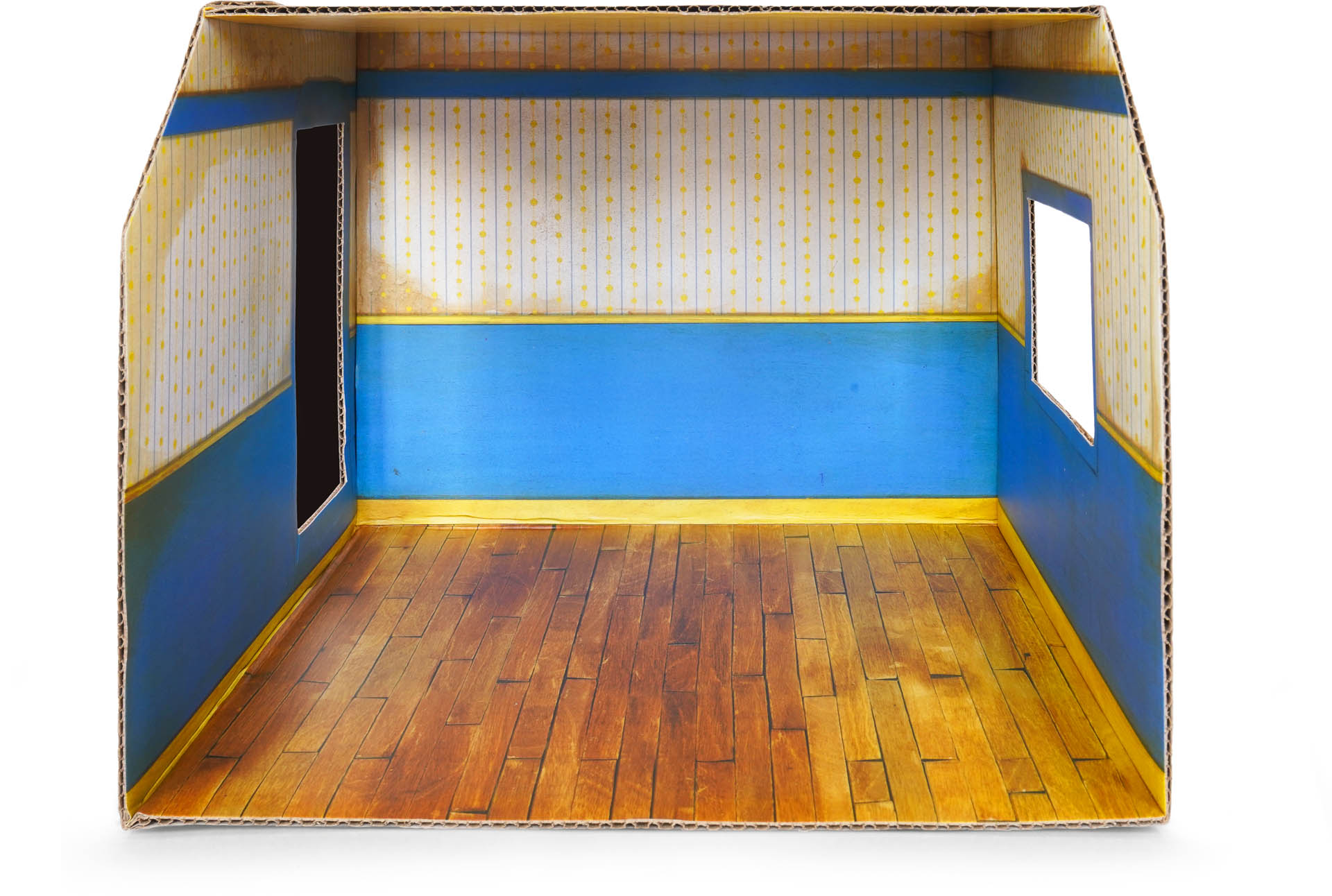 Sam und Julia Mäusehaus-Zimmer:Kinder-Schlafzimmer Puppenhaus DIY