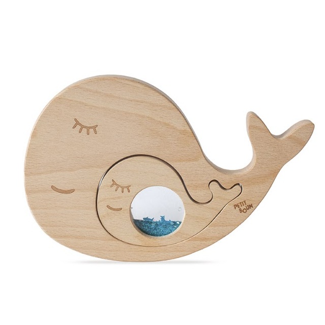 Petit Boum Puzzle Whale and Baby