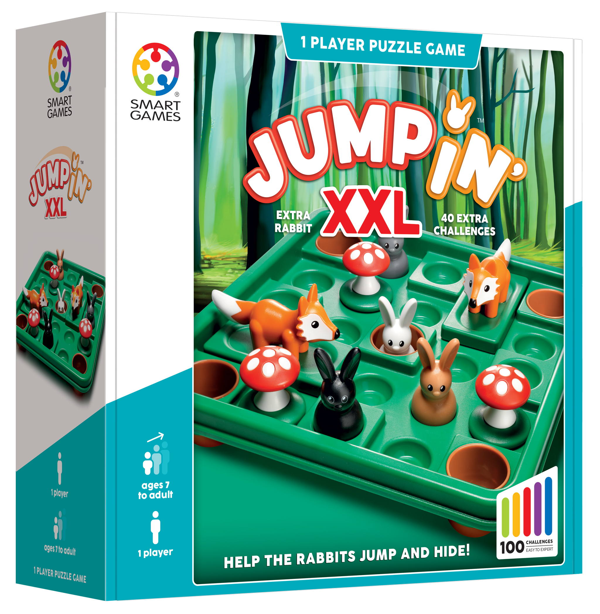 Smartgames Logikspiel So hüpft der Hase XXL
