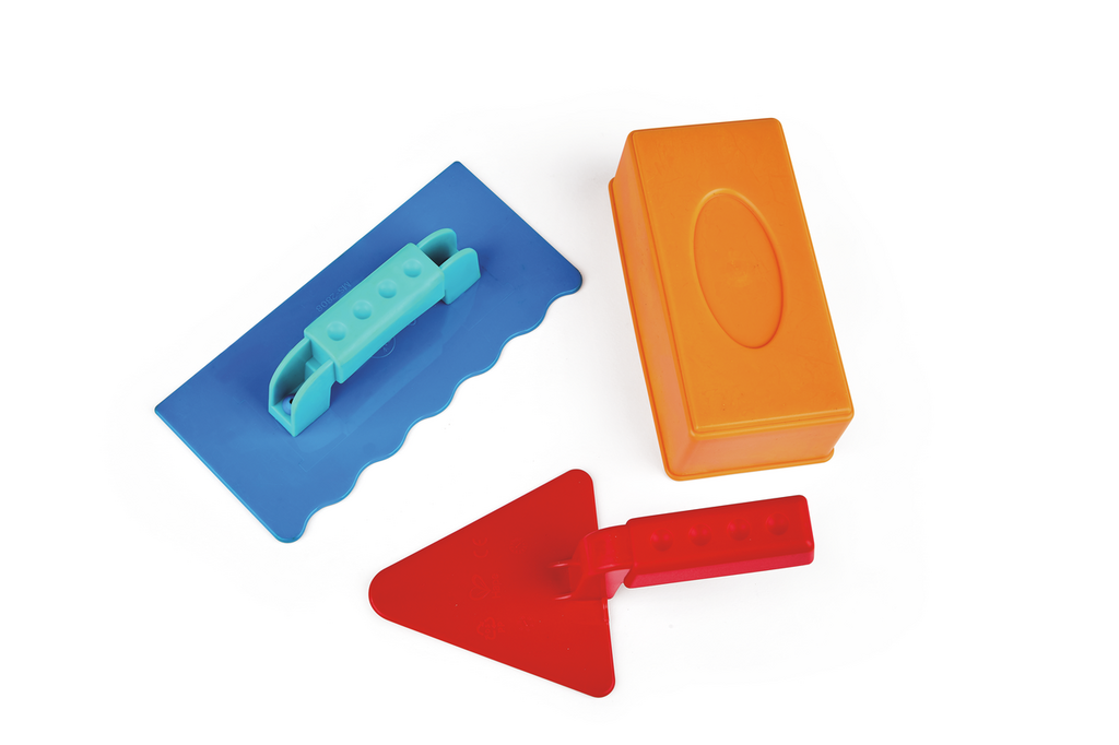 Hape Sandspielzeug Maurermeister-Set