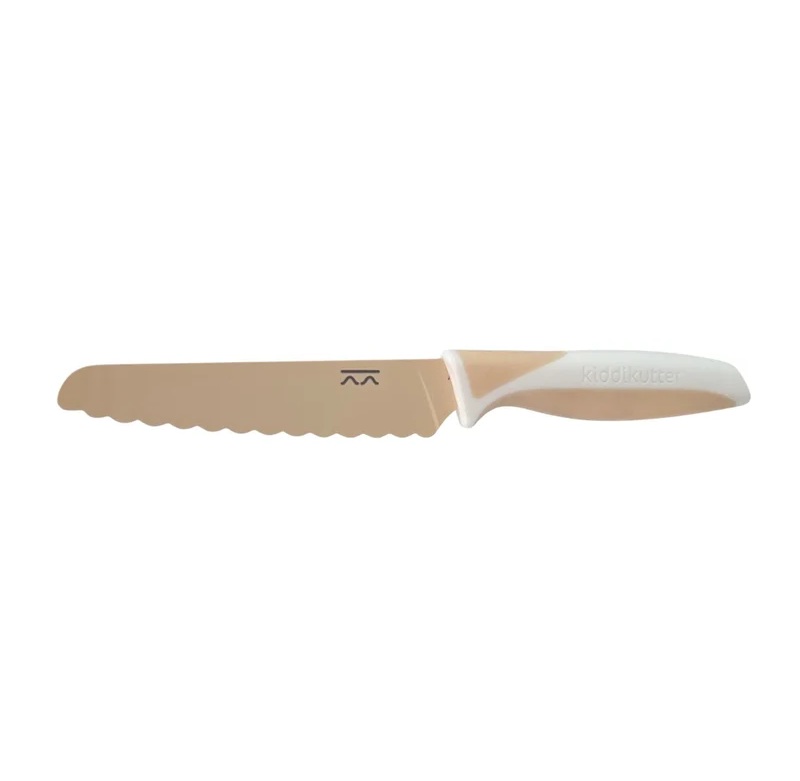 Kiddikutter Lernmesser Gelato Iced Apricot sicheres Messer für kleine Kinder
