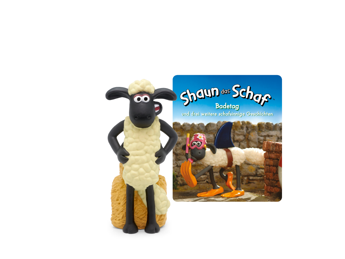 Tonies Hörfigur Shaun das Schaf - Badetaag und drei weitere Geschichten