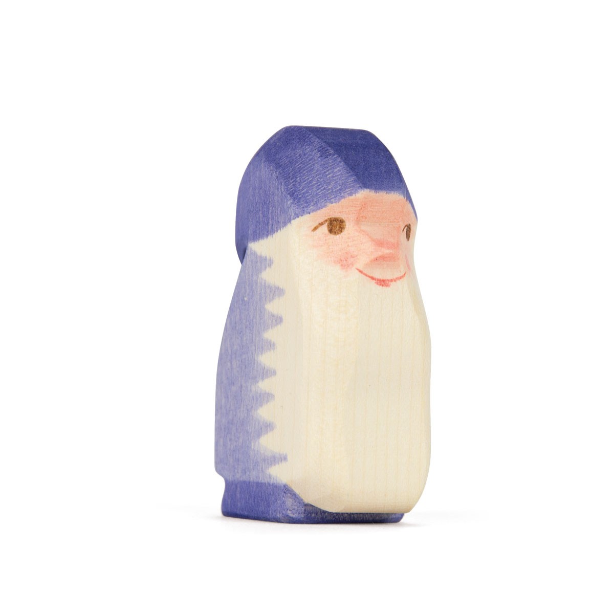 Ostheimer Holzfigur Zwerg lila