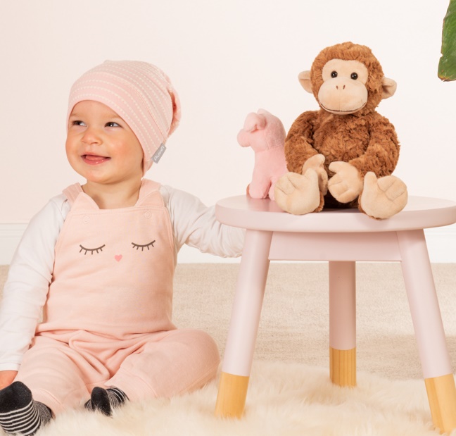 Hermann Teddy Äffchen Carly 27 cm Stofftier Affe