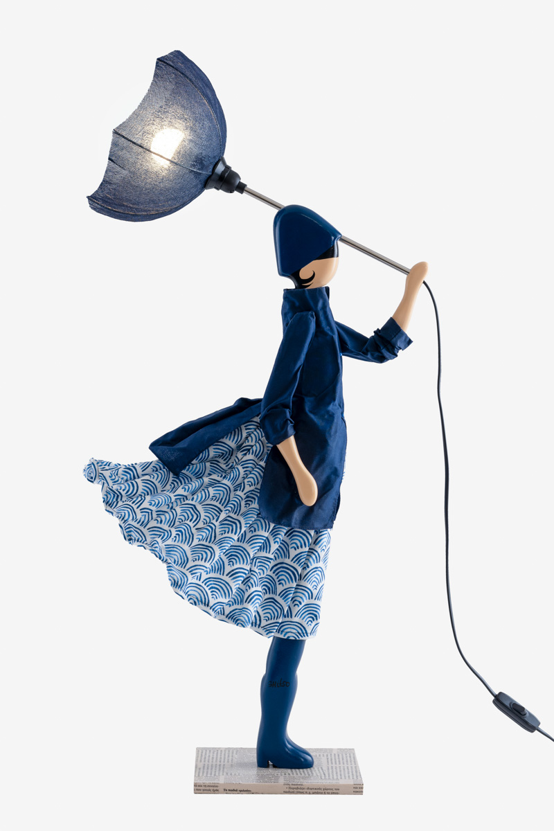 Skitso Little Girls Tischlampe Nami