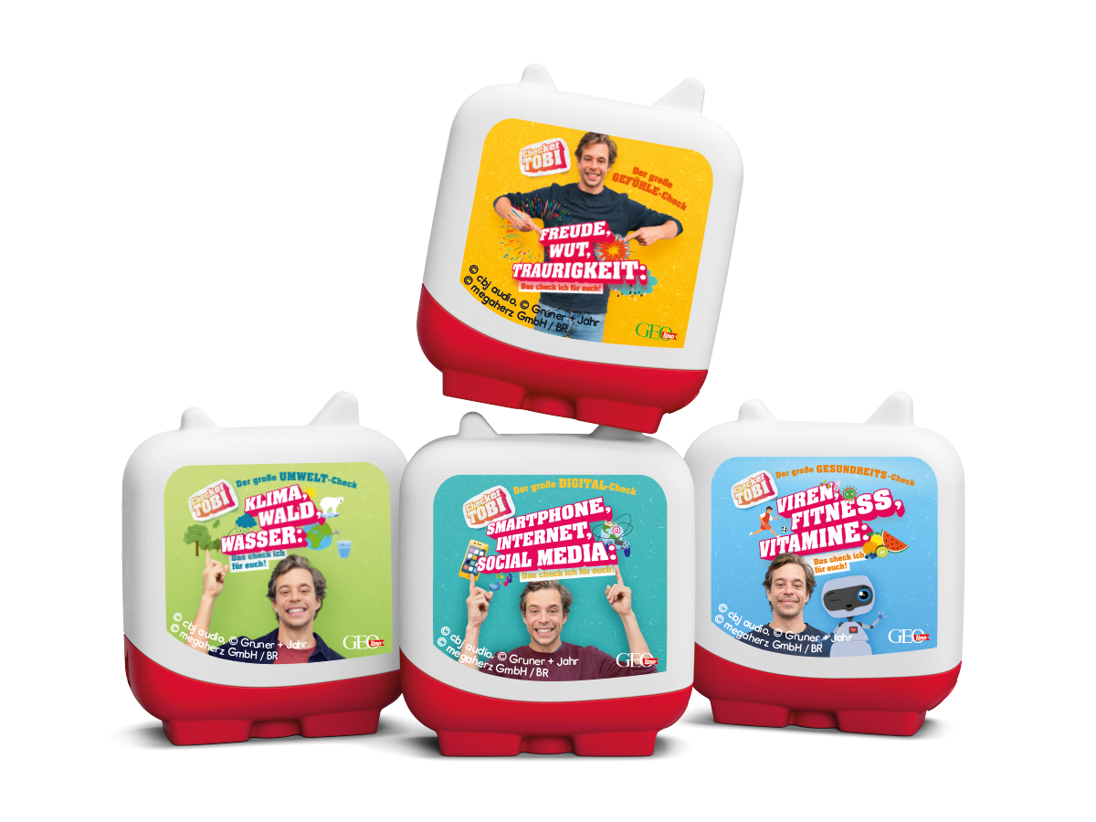 Clever Tonies Set - Checker Tobi -Set mit 4 Titeln