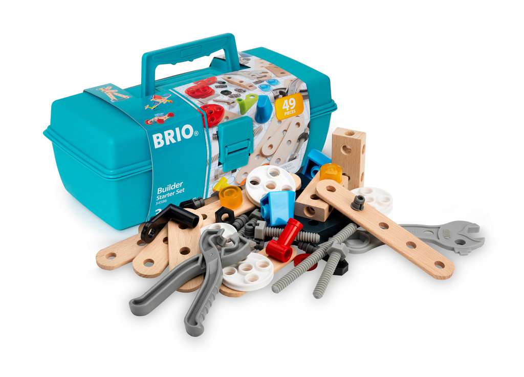 BRIO Builder Box 48tlg. Konstruktions- und Werkzeugset