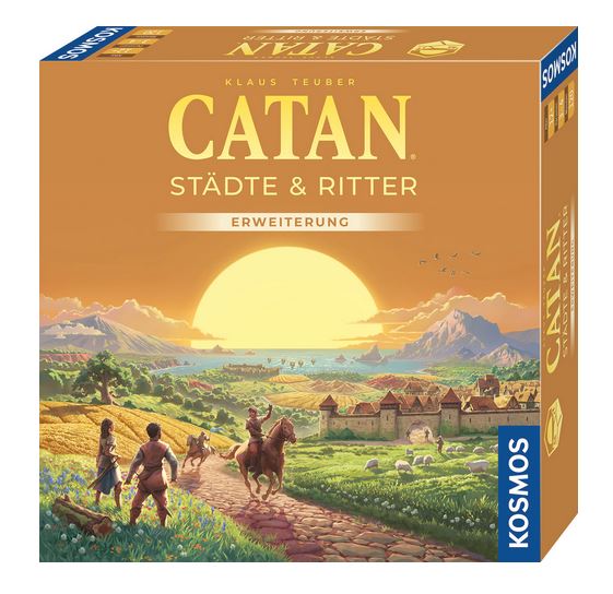 Kosmos Catan Erweiterung Städte & Ritter  3 - 4 Personen