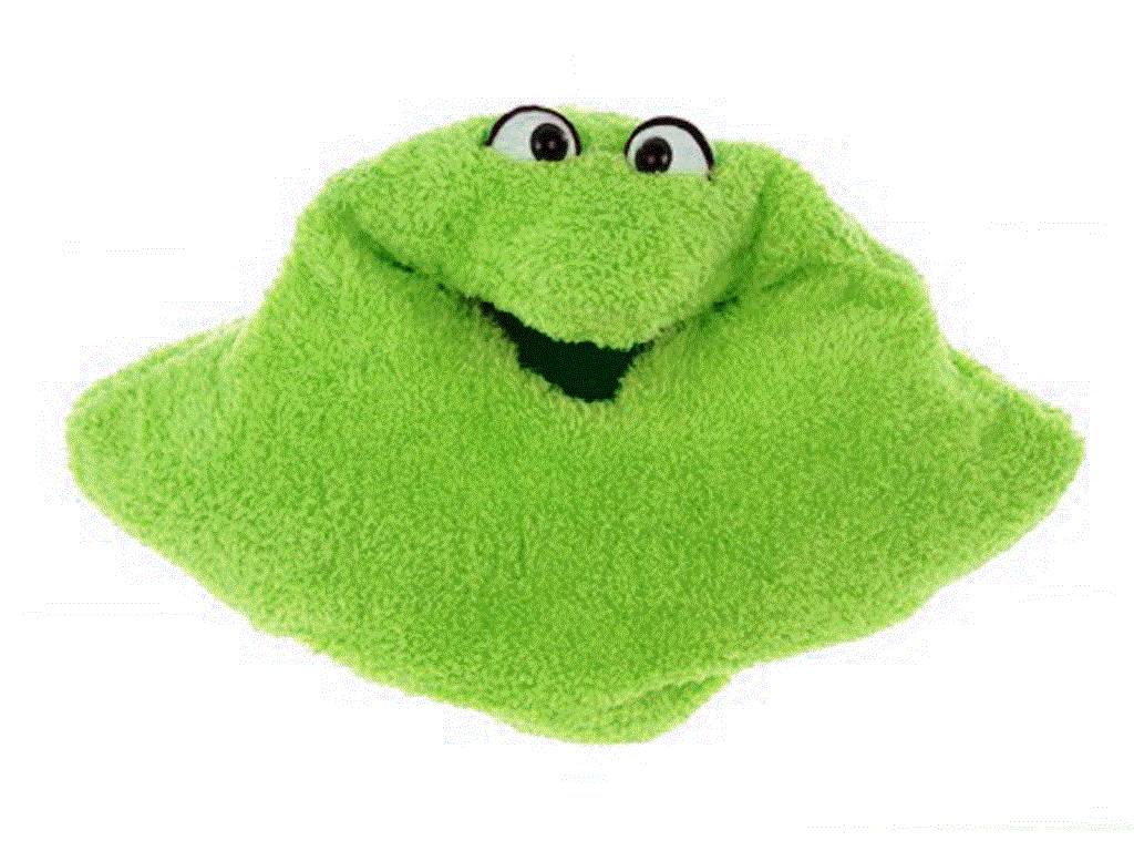 Living Puppets Wunschtraumkuschelmuschelkissen Grün 