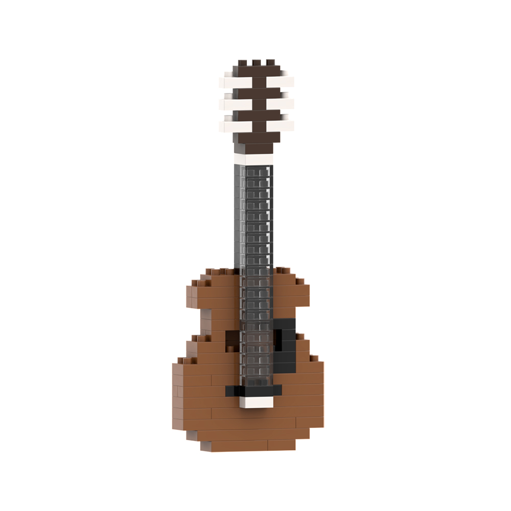 Brixies Gitarre 103 Mini-Klemmbausteine