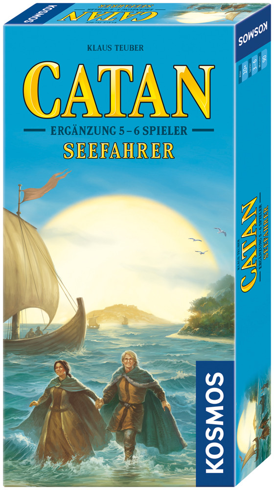 Kosmos Spiel Catan - Seefahrer Ergänzung für 5 - 6 Spieler