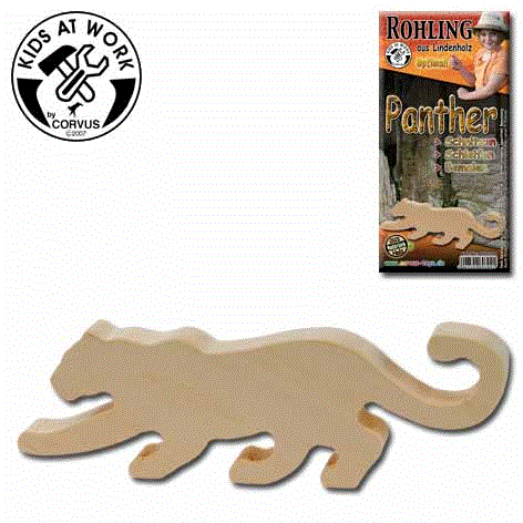 Kids at Work Holzrohling Panther