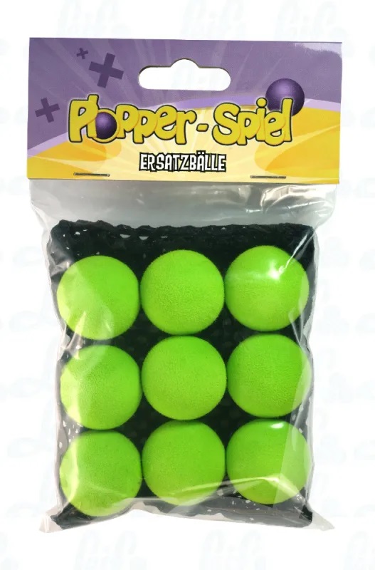 Plopper-Spiel Ersatzbälle 9erPack 