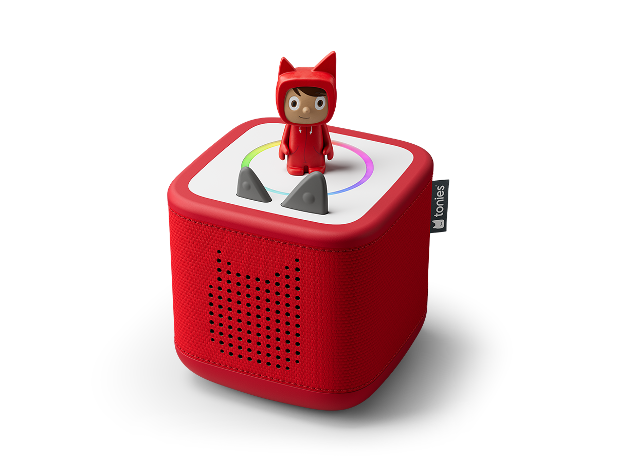 Tonies Toniebox 2 Rot Starter Set mit Kreativ-Tonie Rot 
