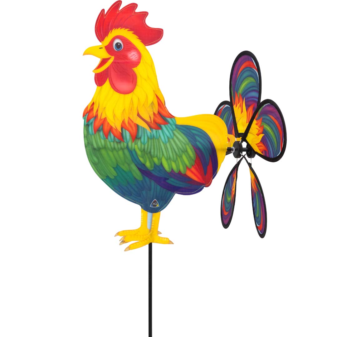 Invento Windspiel Spin Critter Rainbow Rooster
