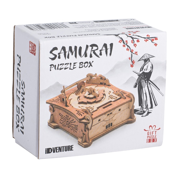 Rätselspiel und Geschenkbox Samurai Box