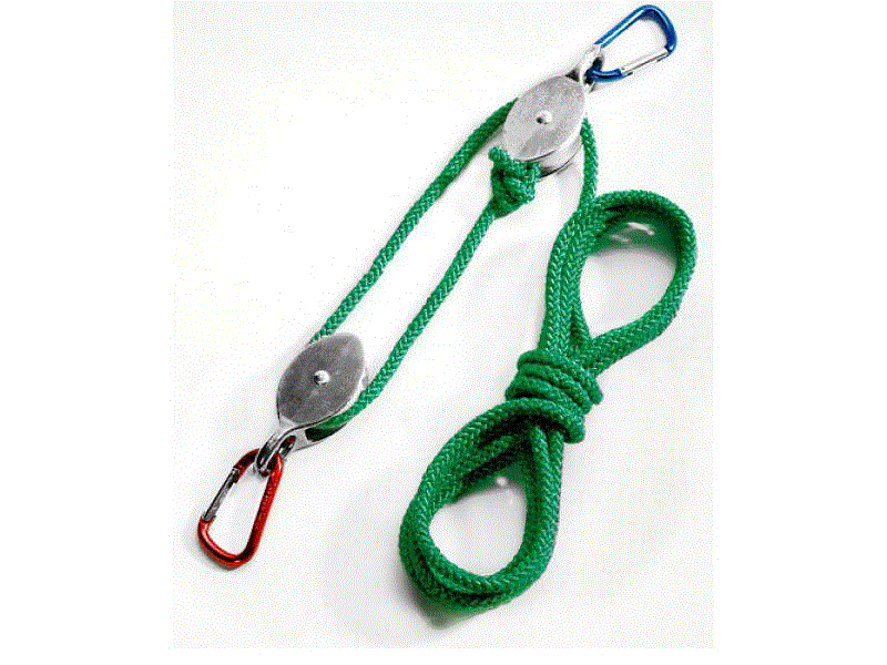 Kids at Work Flaschenzug mit Seil 5M