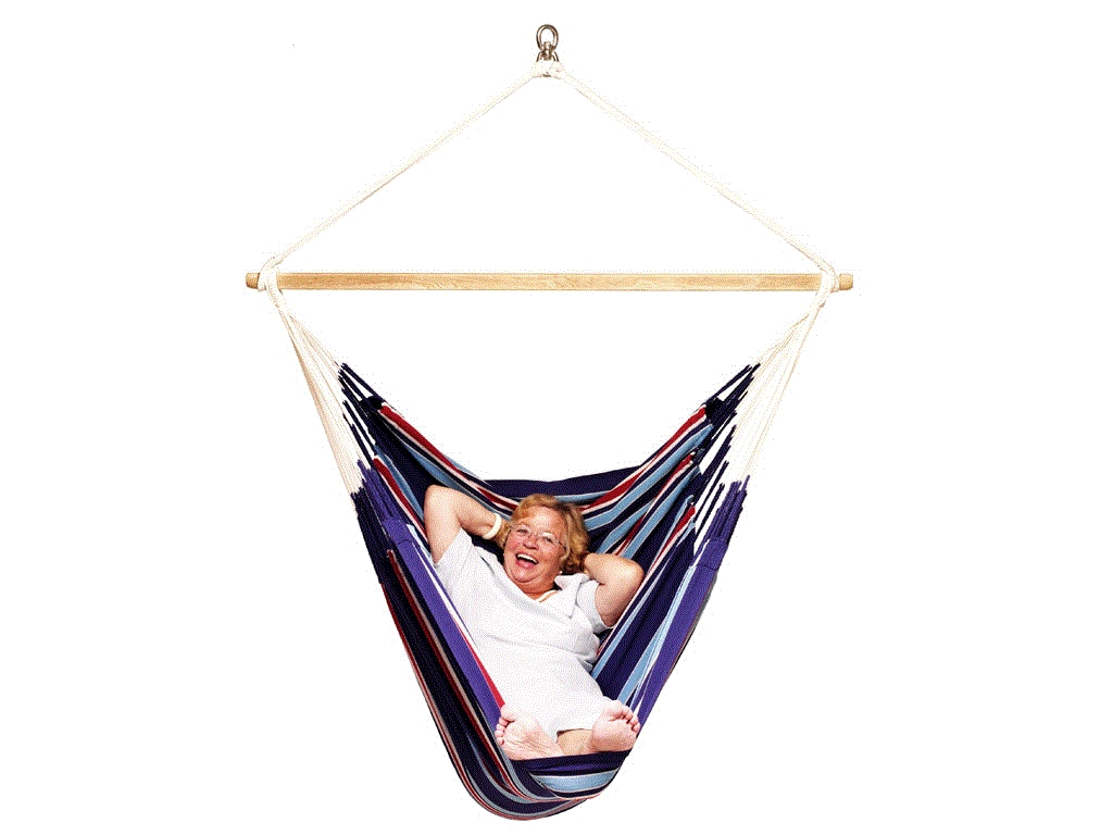 La Siesta Currambera Blueberry Cotton Lounger Hängestuhl 