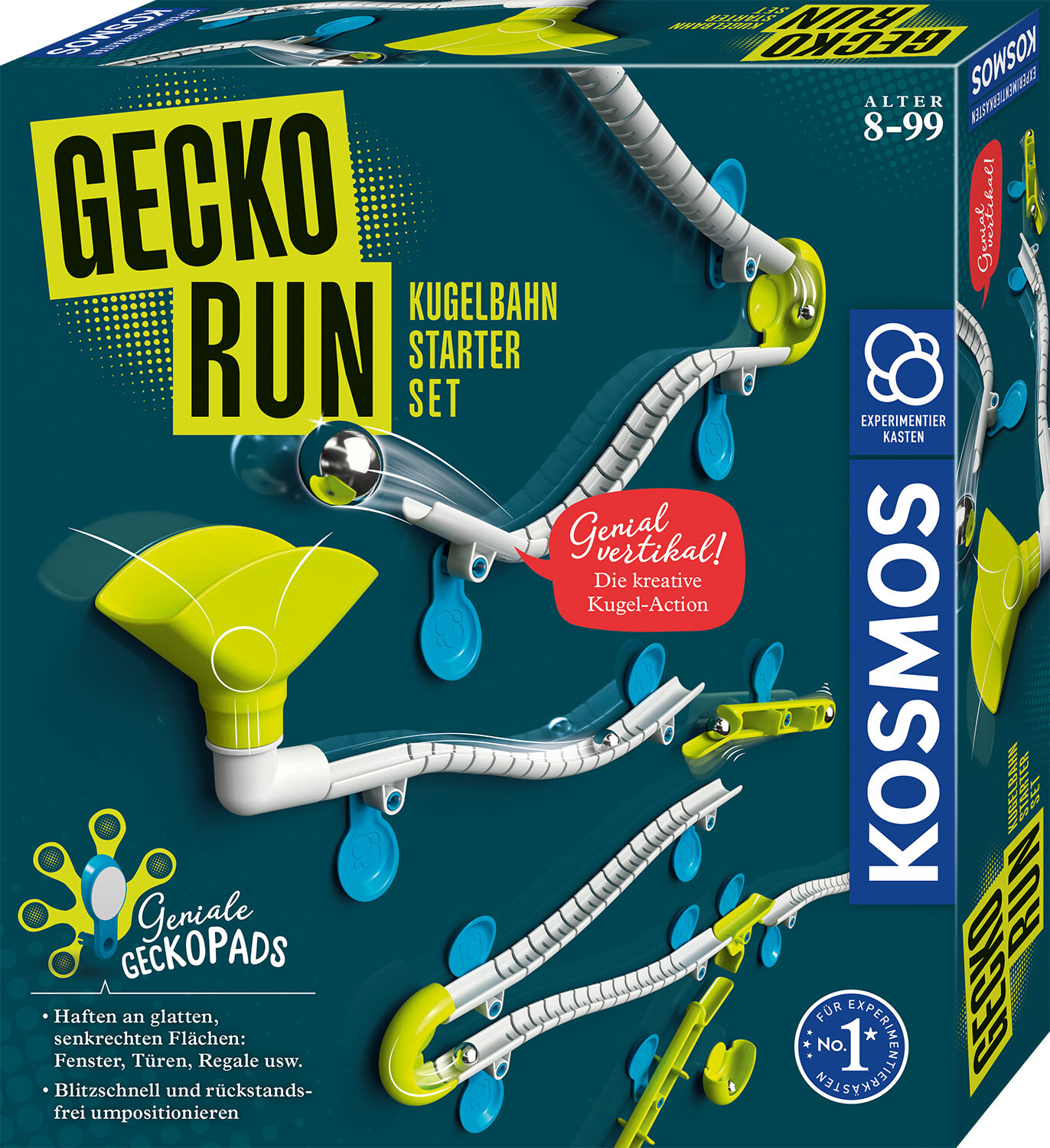 Gecko Run Starter Set aus Bio-basiertem Kunststoff