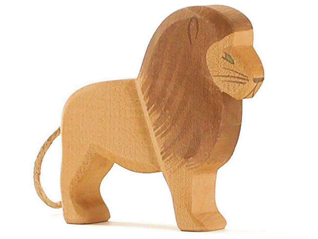 Ostheimer Löwe Holzfigur