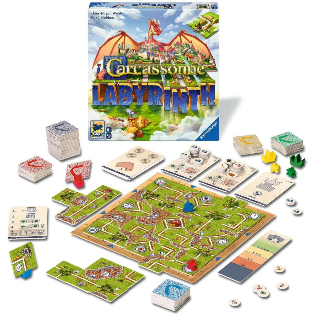 Ravensburger Spiel Das verrückte Labyrinth Carcassonne