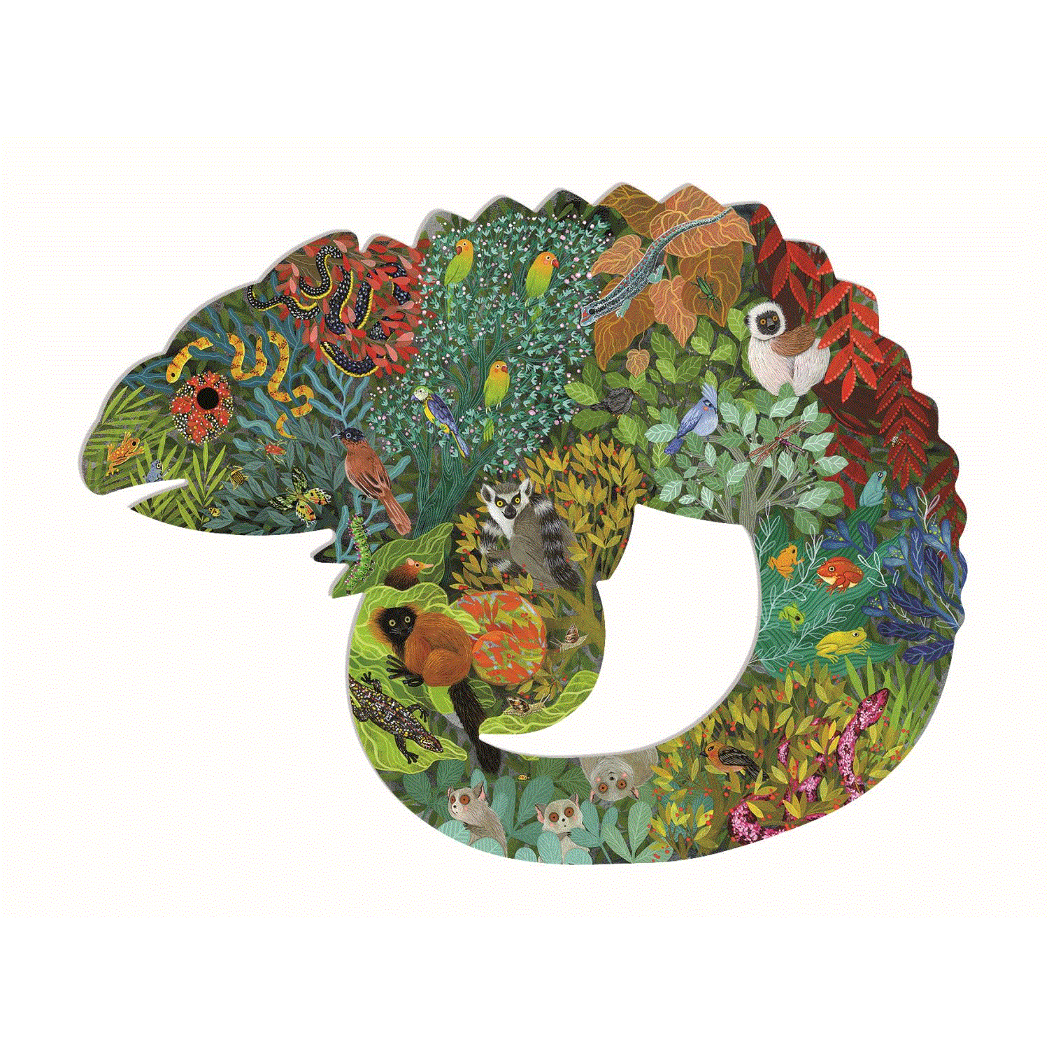 Djeco Puzz'Art Chameleon