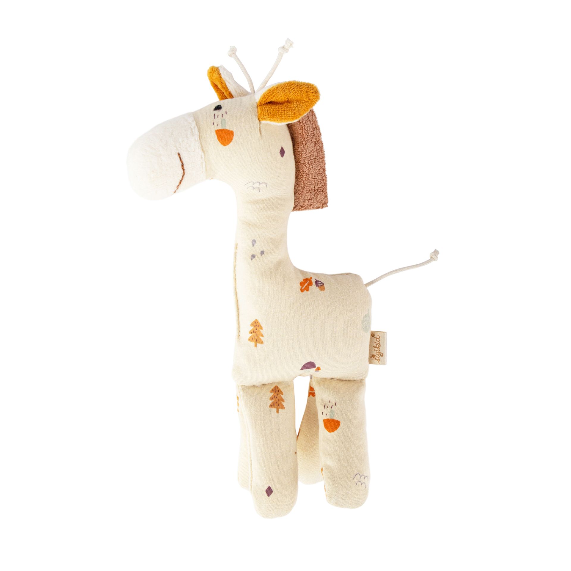 Sigikid Greifling Giraffe beige Baumwolle