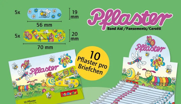 Lutz Mauder Pflasterbriefchen Frühlingstiere