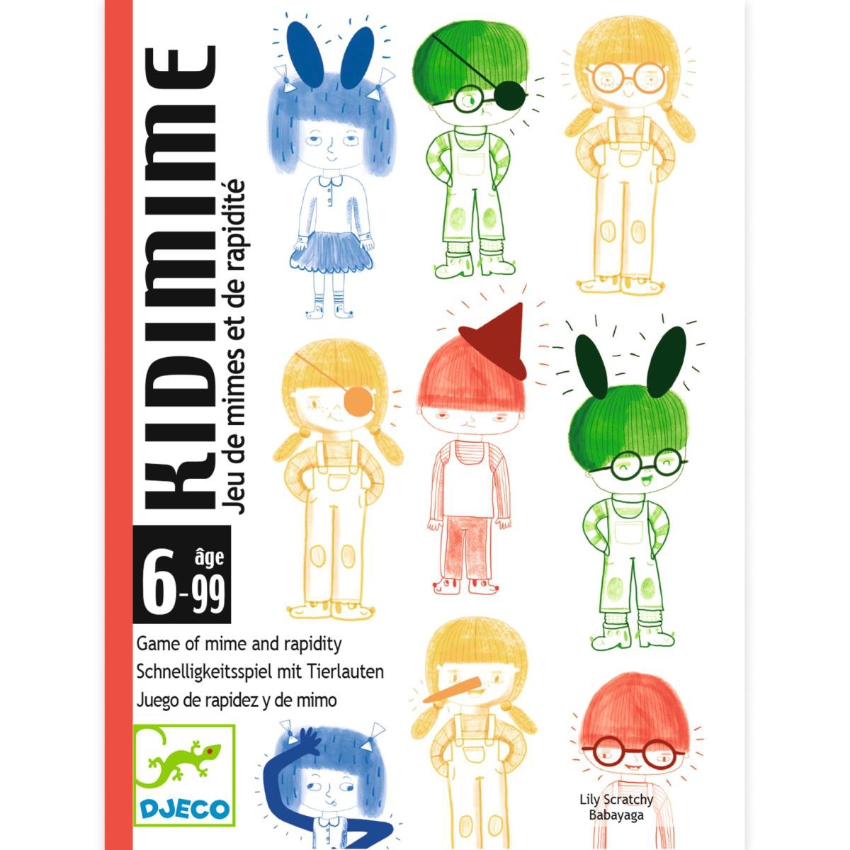 Djeco Kartenspiel Kidimime