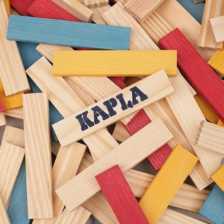 Kapla Bausteine 200er Box Sommer - Natur & Farben