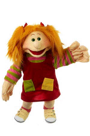 Living Puppets Handpuppe Lilabell 65 cm 