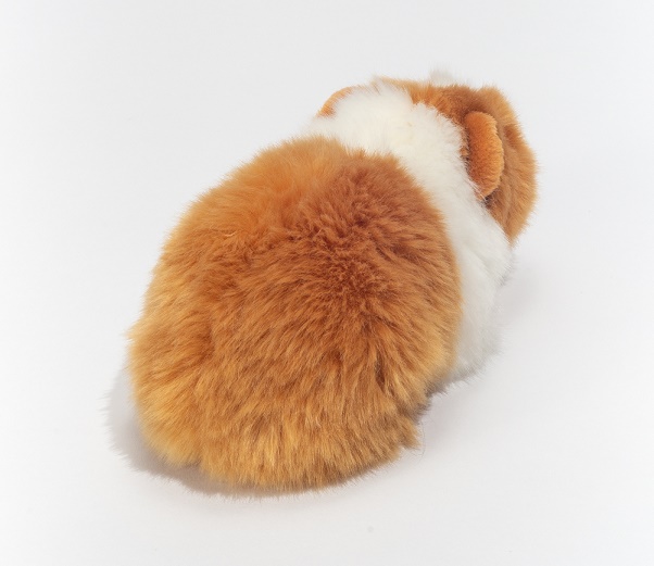 Hermann Teddy Meerschweinchen gold/weiß 20 cm Stofftier