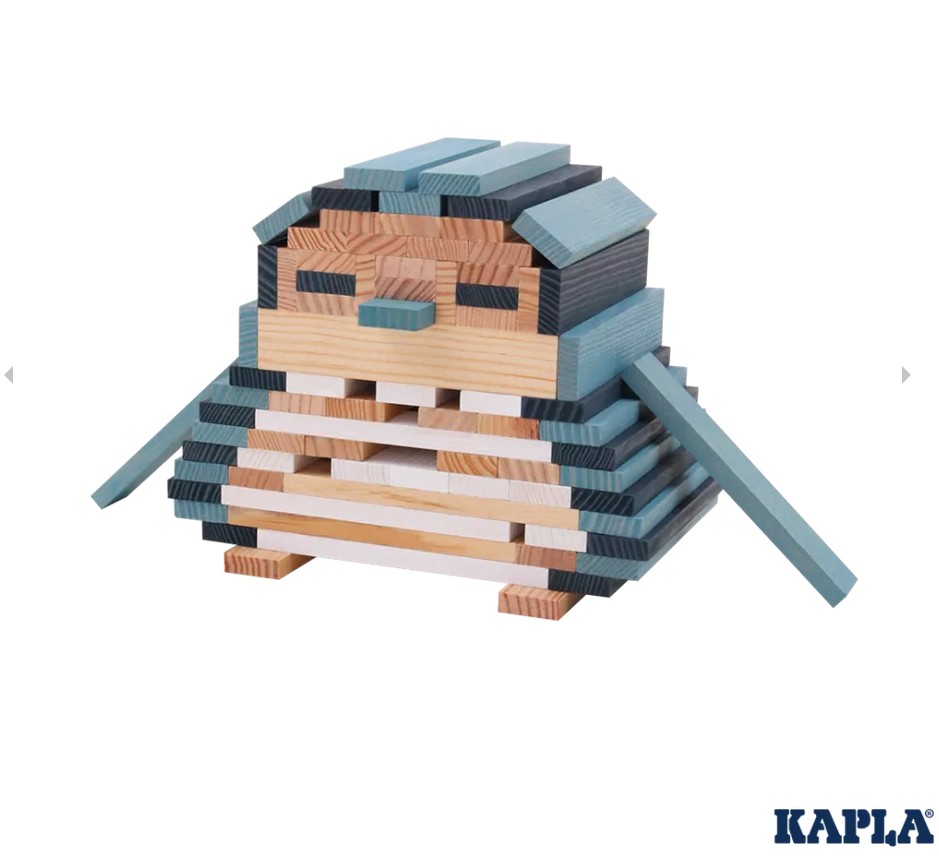Kapla Bausteine 200er Box Winter - Natur & Farben