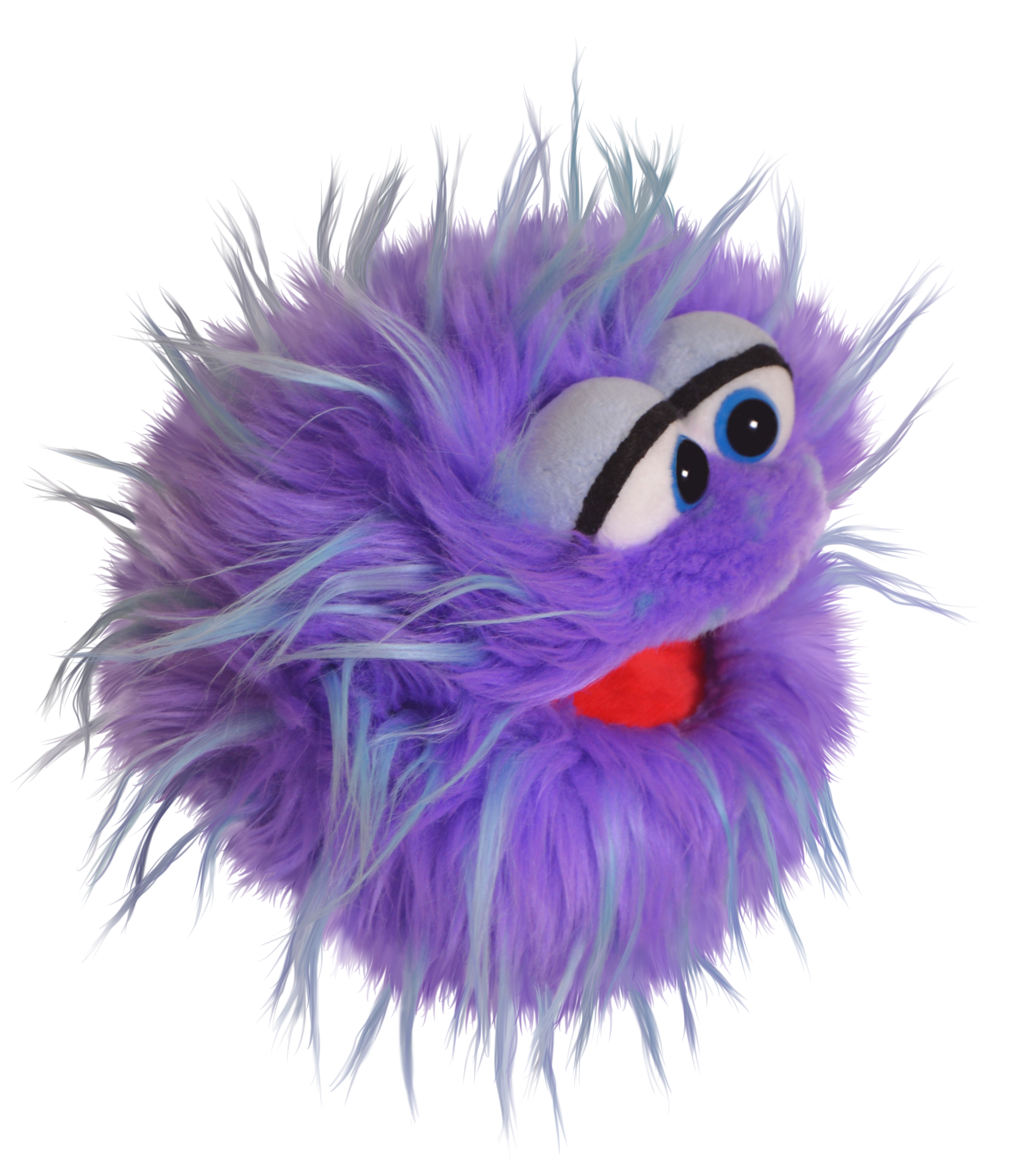 Living Puppets Handpuppe Tusch (lila/hellblau) aus der Reihe Quatschköpfe Limited Edition