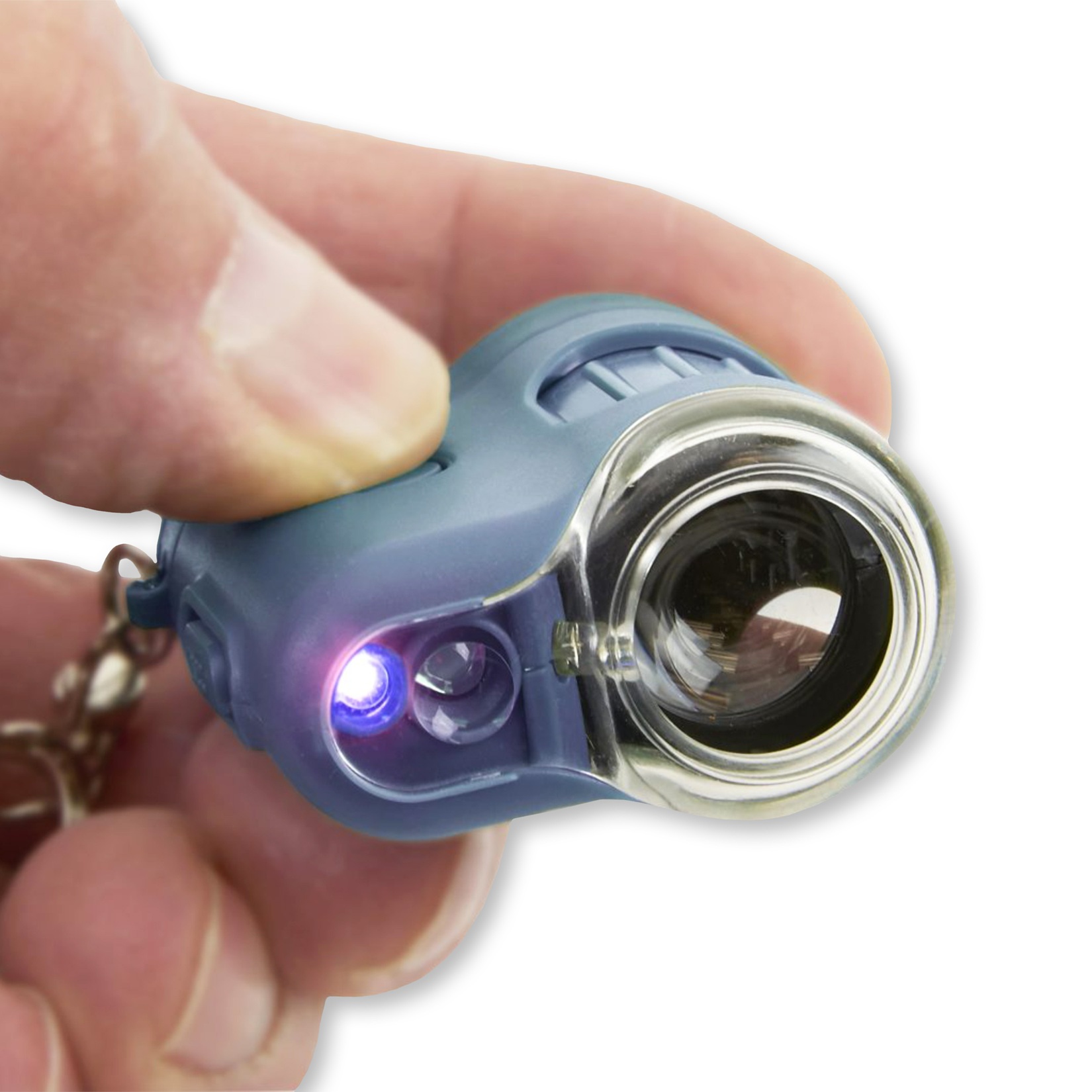 Carson MicroMini Taschen-Mikroskop Surf blau