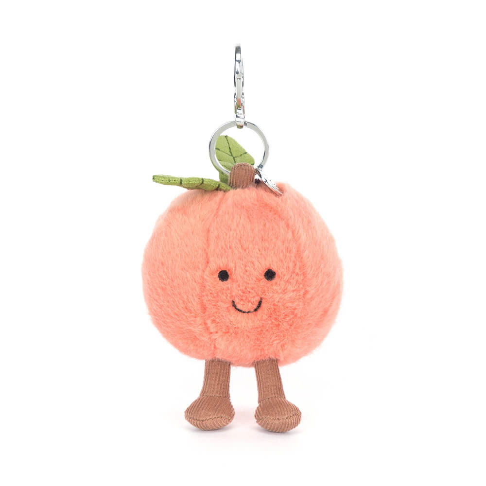 Jellycat Stofftier Amuseables Peach Bag Charm