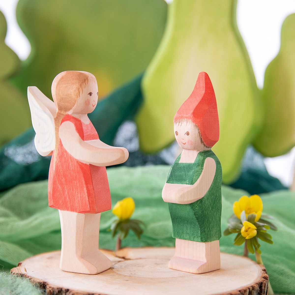 Ostheimer Holzfigur Sumselinchen Elfe