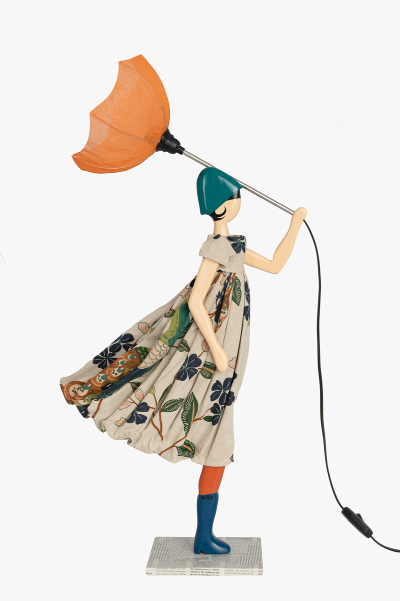 Skitso Little Girls Tischlampe Franklin