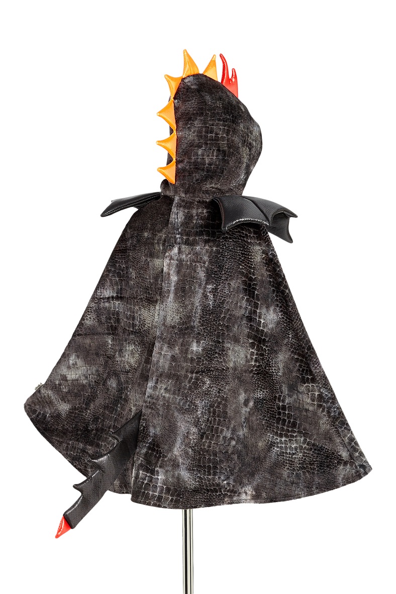 Souza for Kids Dragon cape black, 4-7 Jahre Drachenumhang