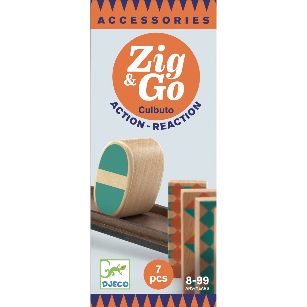 Djeco Zig & Go - Culbuto - 7 Teile  Djeco Zig & Go - Culbuto - 7 Teile