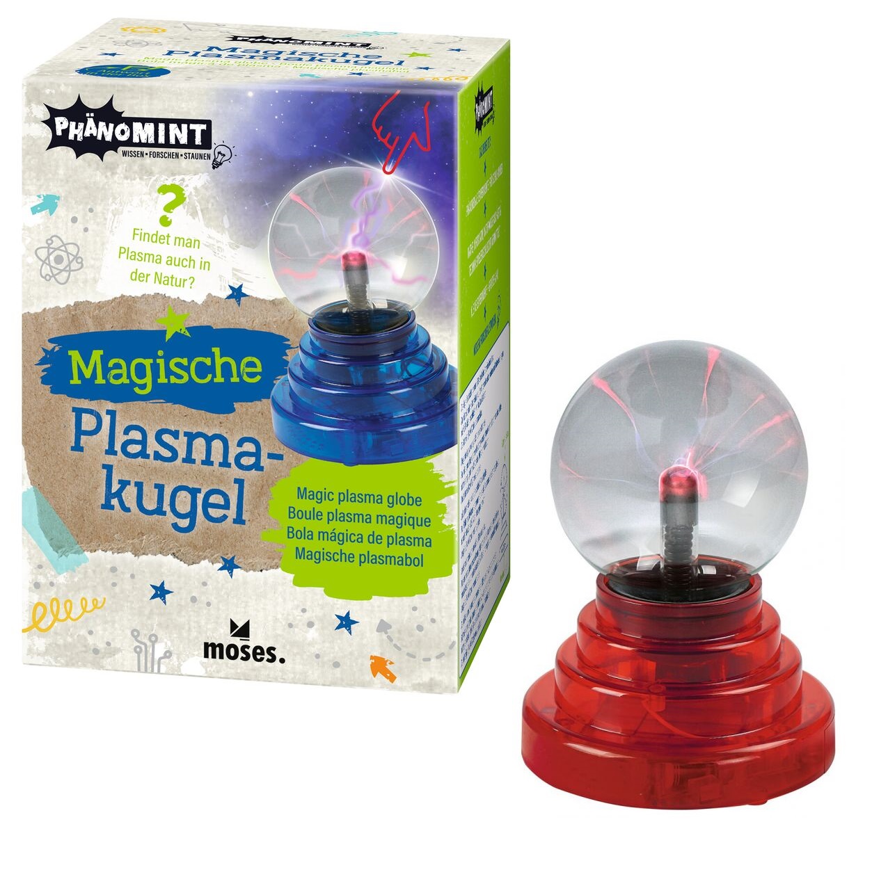 PhänoMINT Magische Plasmakugel  Experimentierlicht