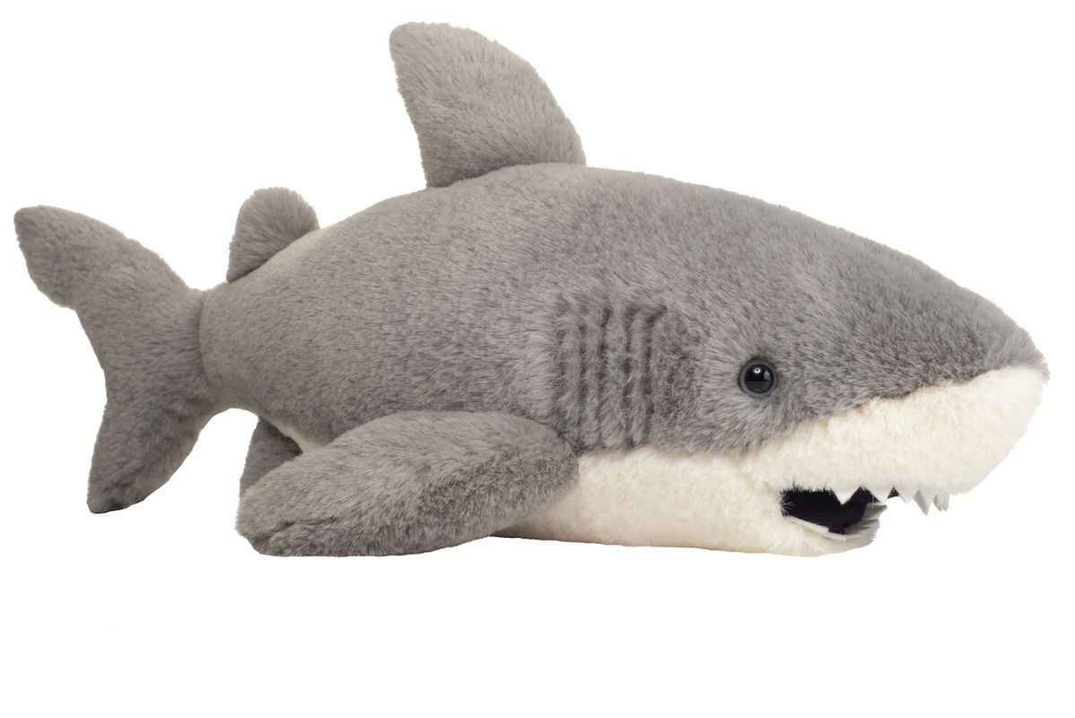 Hermann Teddy Stofftier Hai Henri 45 cm