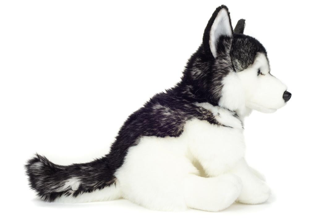 Hermann Teddy Husky sitzend 30 cm Stofftier Hund