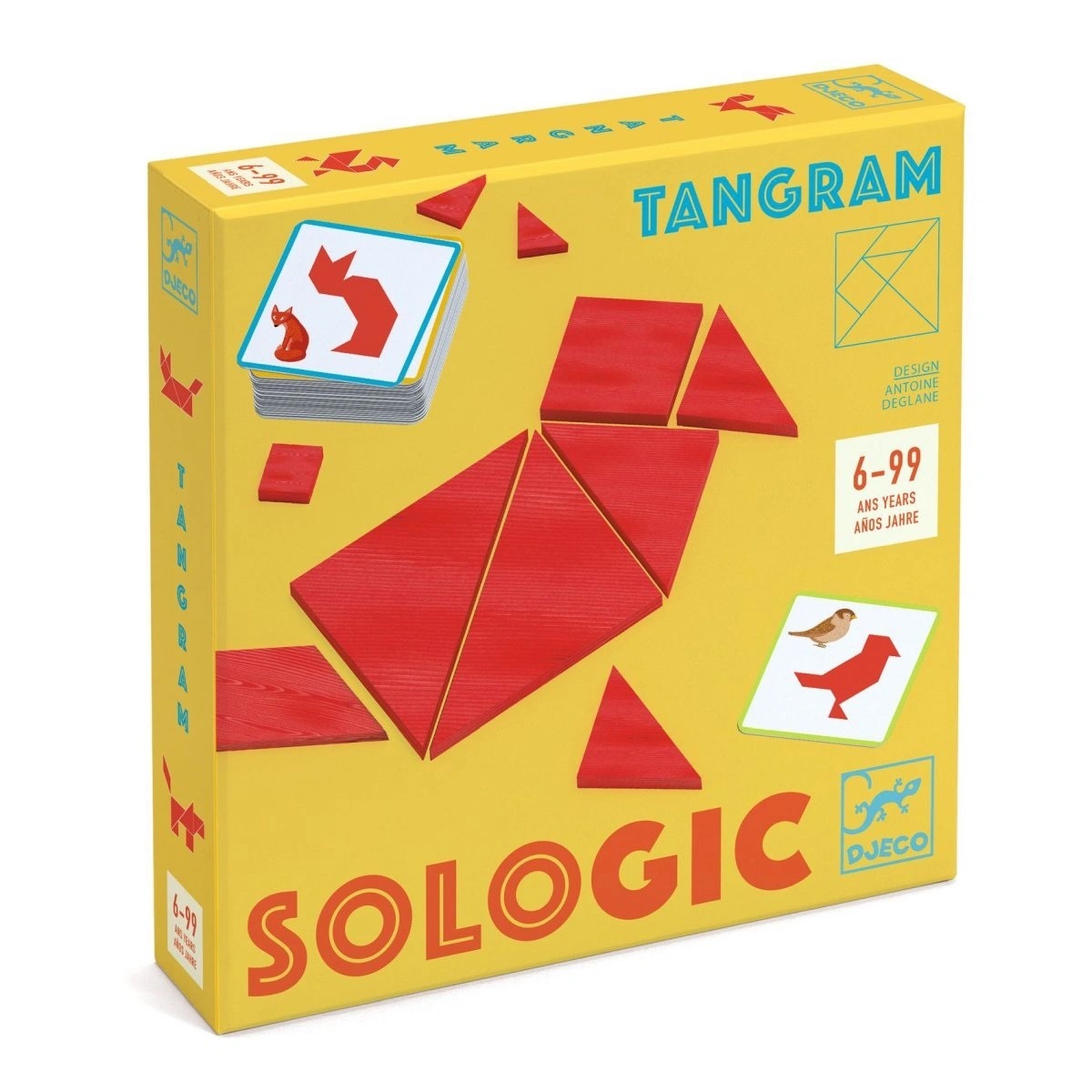 Djeco Knobelspiele Tangram Sologic