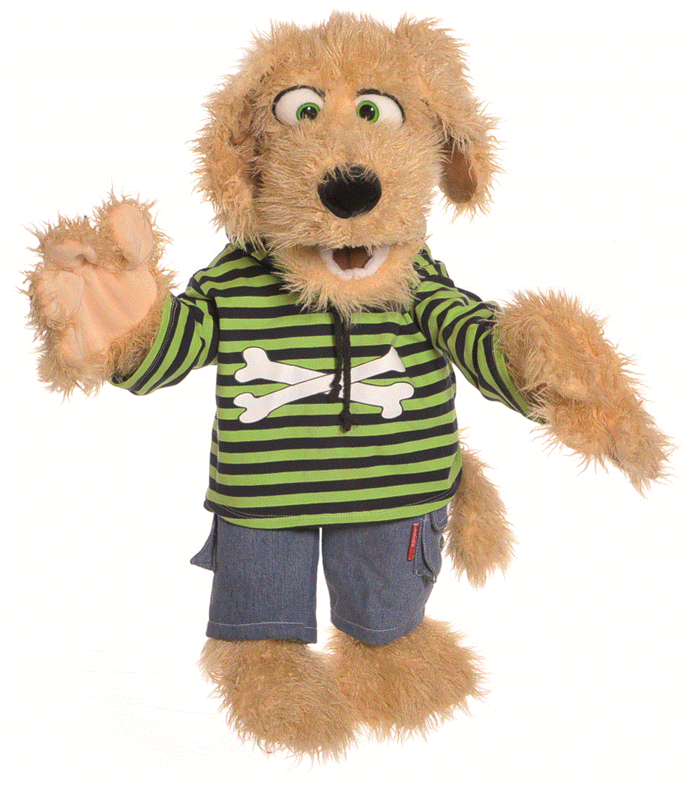 Living Puppets Handpuppe Hund Bosse