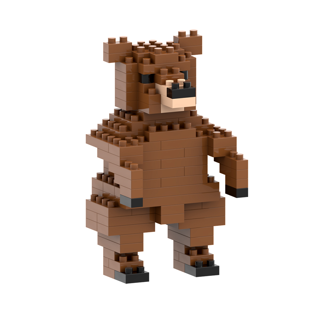 Brixies Bär 114 Mini-Kemmbausteine